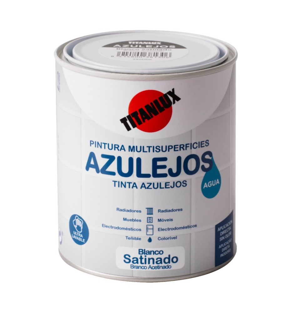 Esmalte Titanlux Aquoso Azulejos Acetinado